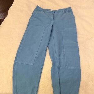 Aritzia Blue Cargo Pants